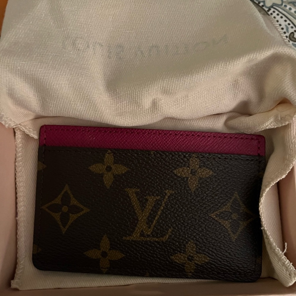 Authentic Louis Vuitton card/ID holder
